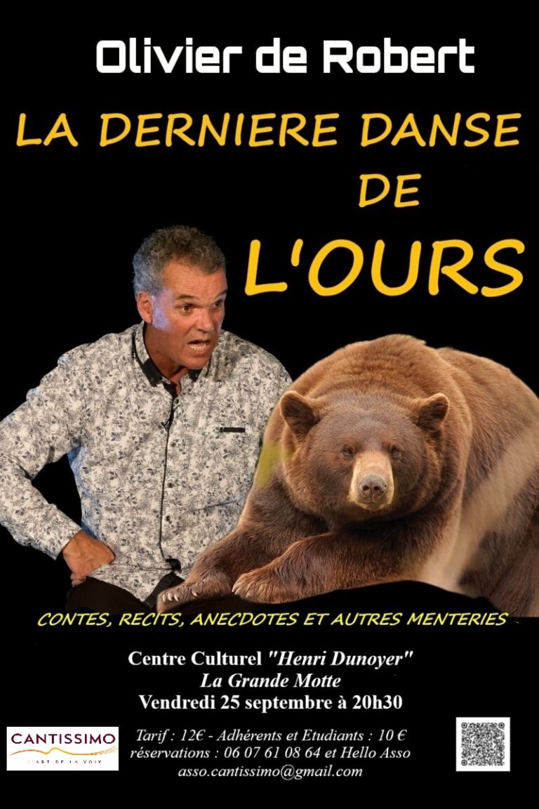 Olivier de Robert en spectacle